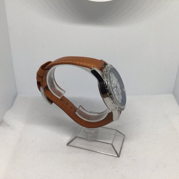 Fossil Men's Sport Watch 100M Silver Dial Stainless Steel Bracelet Dive Bezel - Picture 10 of 16